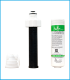 1 x 1-Micron "Green Filter" Carbon Block Candle with Housing and Connectors